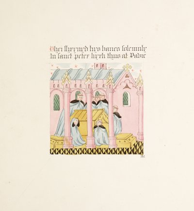 Ms. New Coll 380, f29r. Le antichità della Cattedrale di Santa Maria, Carlisle, disegnate da Robert Carlile, 1795 da Robert Carlile